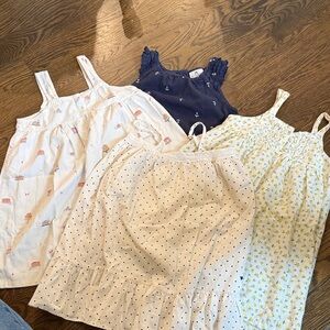 Petit Plum Plume 4 Nightgowns sz 6